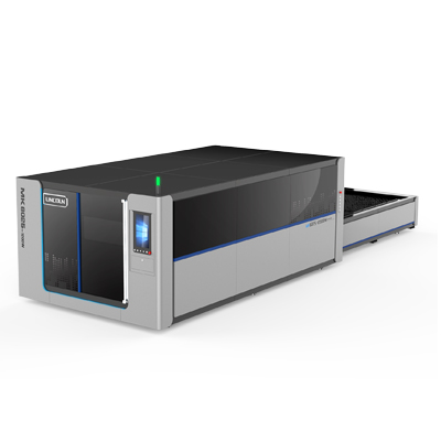 Enclosed plate cutting machine
